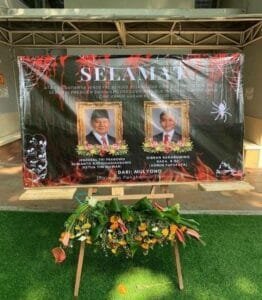 Karangan Bunga Satire Untuk Presiden dan Wapres, Dekanat Bekukan BEM FISIP UNAIR