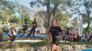 Pacu Semangat Tim Atlet Triathlon Kodim Lamongan, Ini Pesan Dandim