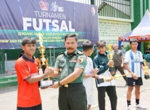 Inilah Daftar Juara Turnamen Futsal Memeriahkan HJB ke- 347 dan HUT ke- 79 TNI di Kodim Bojonegoro