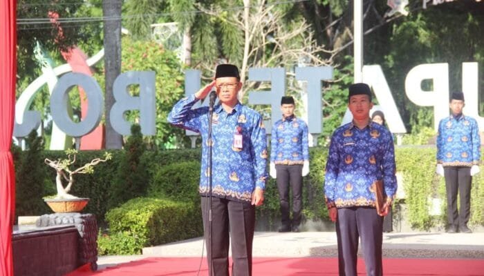 Pemkab Bojonegoro Gelar Upacara Peringatan HUT Ke-53 KORPRI