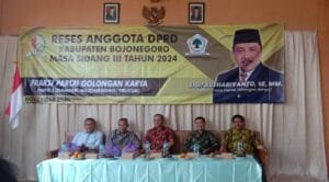 Sigit Kushariyanto Anggota DPRD Bojonegoro Gelar Reses Masa Sidang III