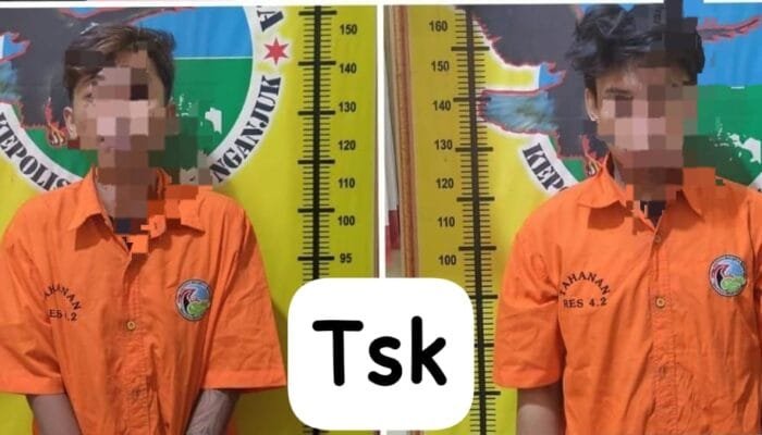 Ungkap Jaringan Pil Dobel L, Polres Nganjuk Amankan Dua Tersangka