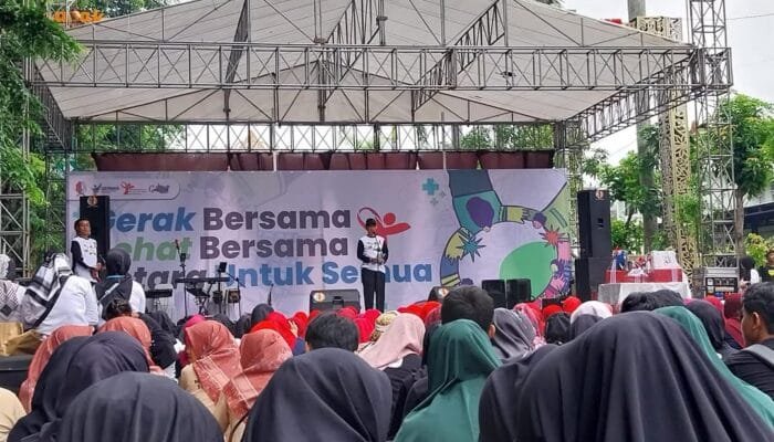 Dinkes Bojonegoro Peringati Hari AIDS Sedunia Bersama ODHA, Gelar Senam GERMAS hingga Cek Kesehatan