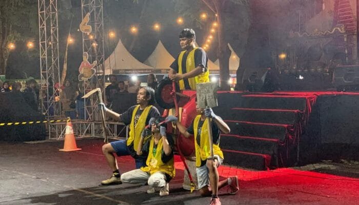 Seniman Tari, Teater dan Reog Hibur Warga Bojonegoro di Ajang Pekan Seni Kerakyatan