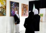 Para Siswa Kunjungi Pameran Lukisan di PSKB, Apresiasi Karya Pelukis Bojonegoro