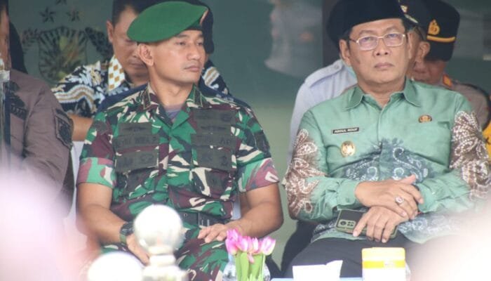 Dandim Lamongan Hadiri Apel Gelar Pasukan Ops Lilin Semeru 2024, Pengamanan Nataru