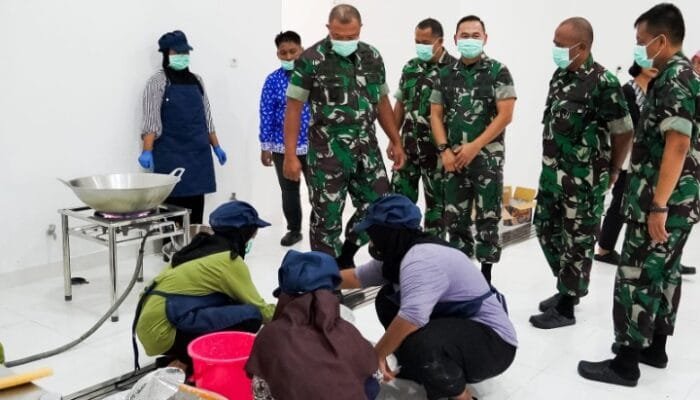 Irdam V Brawijaya Cek Operasional Dapur Sehat SPPG Taman Rajekwesi Bojonegoro