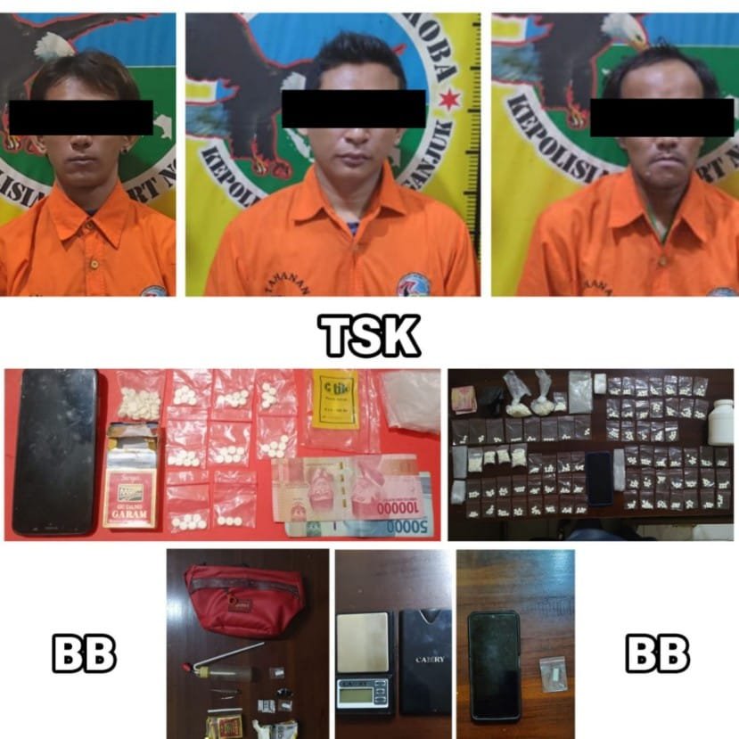 Dua Kasus Narkoba Terungkap, Tiga Tersangka Diamankan Polres Nganjuk Mediacahayabaru.id Orbitnasional.com Bojonegorotimes.id Amunisinews.id 23