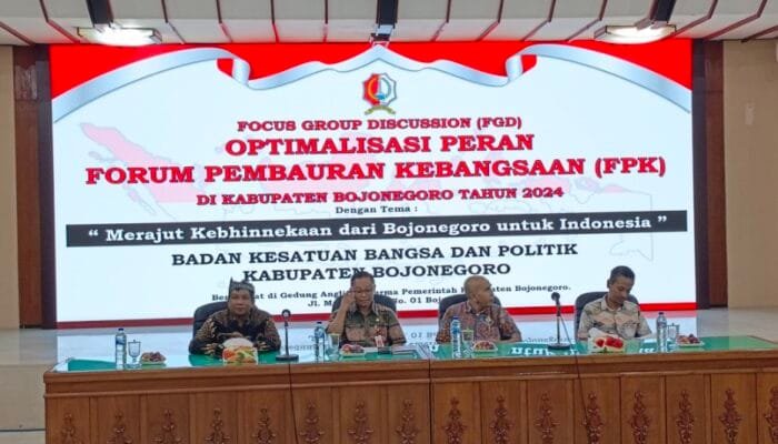 FGD FPK, Pj Sekda Bojonegoro: Jadikan Perbedaan untuk Sejahterakan Warga