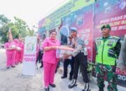 Bhayangkari Cabang Bojonegoro Berikan Dukungan Moril Kepada Petugas Pengamanan Nataru 2024