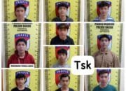 Polres Nganjuk Tangkap 10 Terduga Pelaku Curanmor di Bagor