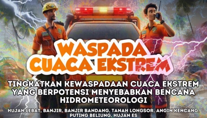Waspadai Cuaca Ekstrem, Ini Himbauan BPBD Bojonegoro