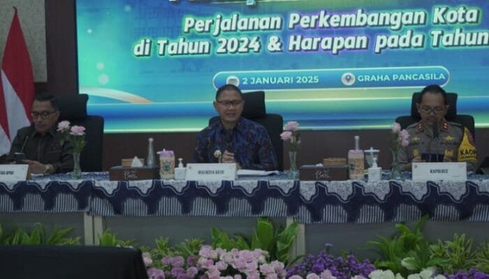 Pemerintah Kota Batu Menggelar Konferensi Pers Bersama Forkopimda