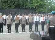 Kapolres Nganjuk Tekankan Integritas dan Dukungan pada Ketahanan Pangan dalam Apel Besar