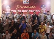 Polres Bojonegoro Ngopi Bersama Awak Media Sambil Mancing