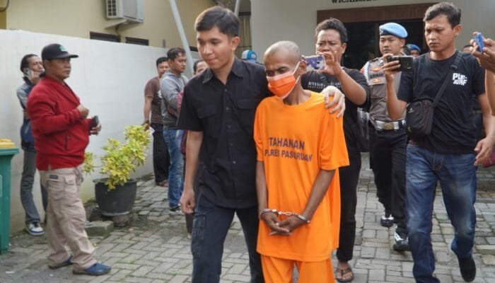 Polres Pasuruan Ringkus Tersangka Pembunuhan Tukang Las di Purwosari