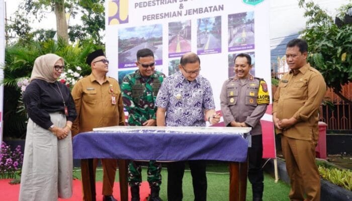 Pemerintah Kota Batu Resmikan Jembatan dan Pedestrian se-Kota Batu