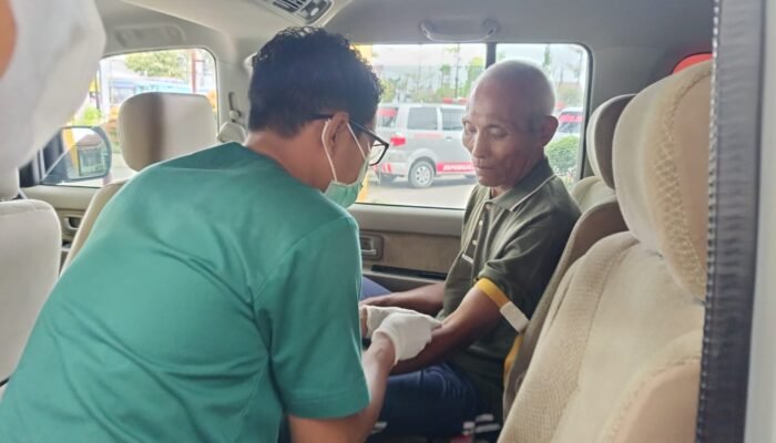 Polsek Warujayeng Bantu ODGJ Jalani Pengobatan di RSU Caruban