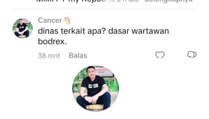 Heboh! Akun TikTok @aw1nkk Diduga Lecehkan Profesi Wartawan dengan Sebutan Wartawan Bodrex