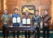 Hadiri Kesepakatan Bersama Pemprov Jatim dengan IPDN, Pj Bupati: Upaya Memperkuat Kualitas Pendidikan di Bojonegoro