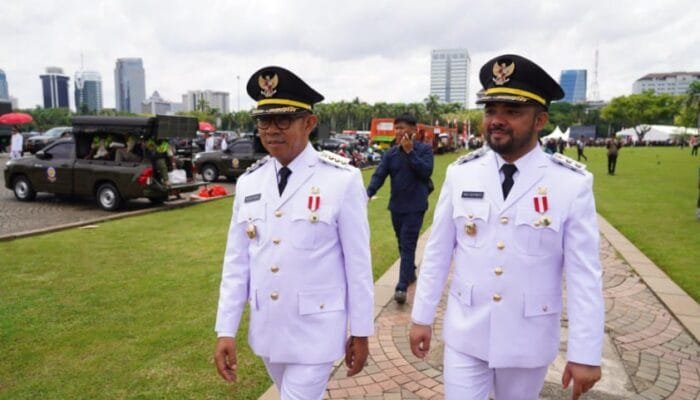 Nurochman-Heli Suyanto Sah Pimpin Kota Wisata Batu 2025-2030