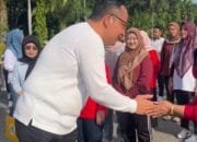 Wakil Bupati Asluchul Alif Olahraga Bareng ASN Pemkab Gresik