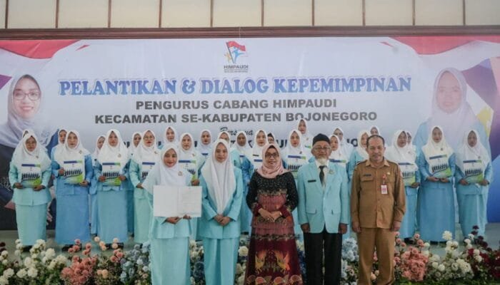 Ketua TP PKK Bojonegoro Hadiri Pelantikan Pengurus HIMPAUDI, Tekankan Sinergi dan Kualitas Pendidikan PAUD