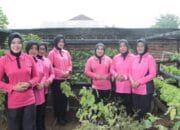 Upaya Nyata Polres Nganjuk dan Bhayangkari dalam Mendukung Ketahanan Pangan Masyarakat