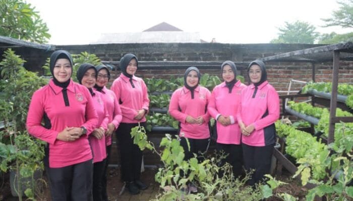 Upaya Nyata Polres Nganjuk dan Bhayangkari dalam Mendukung Ketahanan Pangan Masyarakat