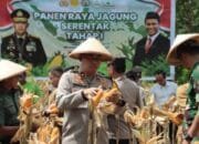 Polres Nganjuk Sumbang Puluhan Ton Jagung, Bukti Nyata Dukung Ketahanan Pangan Nasional