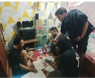 Polres Nganjuk Amankan Tiga Pelaku Perjudian dalam Operasi Pekat Semeru 2025