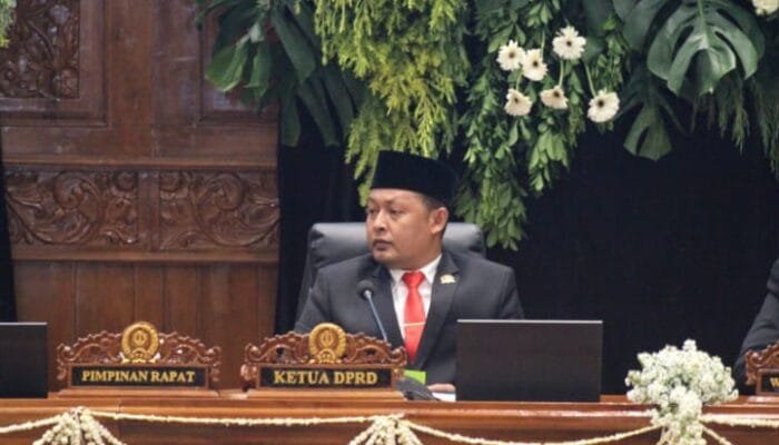 DPRD Rapat Paripurna, Abdulloh Umar: Kabupaten Bojonegoro Sambut Kepemimpinan Baru 2025-2030