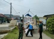 Babinsa Kodim Lamongan Laksanakan Pendampingan Serapan Gabah oleh Bulog