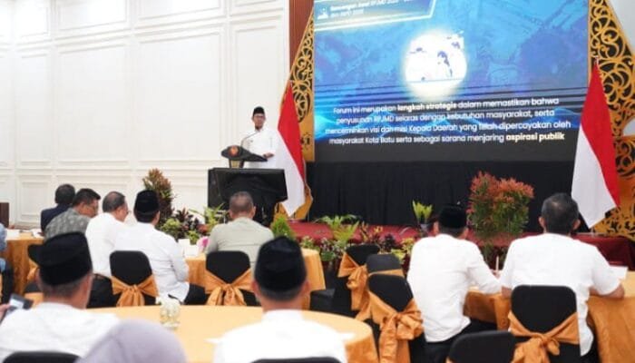 Masyarakat Batu Diajak ‘Urun Rembuk’ Susun Masa Depan Kota Lewat RPJMD 2025-2030