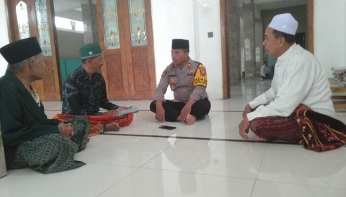 Kapolsek Kepohbaru Gelar Silaturahmi Kamtibmas, Ajak Tokoh Agama Jaga Kondusivitas Ramadhan