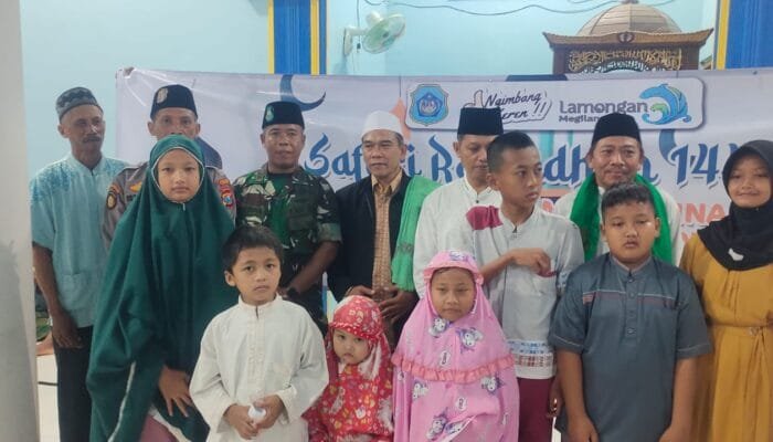 Muspika Ngimbang Berbagi Berkah dengan Santunan Yatim Piatu