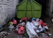 Tumpukan Sampah di Pasar Kedungadem Mengganggu Aktivitas Jual Beli