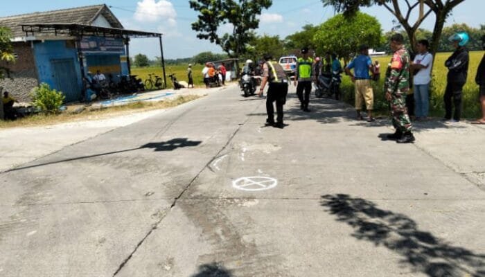 Pengendara Motor Tewas, Kecelakaan di Perempatan Tanjungharjo Kapas