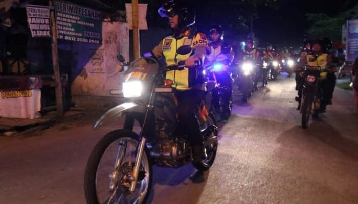 Birukan Bojonegoro, Patroli KRYD Polres Antisipasi Gangguan Kamtibmas di Bulan Ramadhan