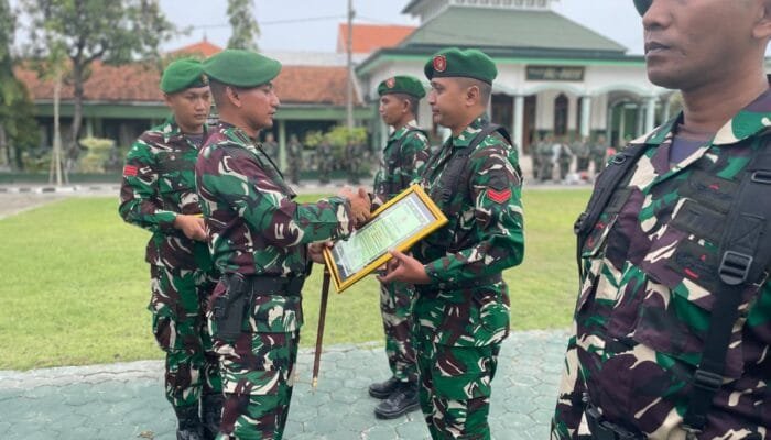 Kodim Lamongan Gelar Perpisahan Hangat untuk Lima Prajurit yang Bertugas di Tempat Baru