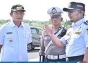 Simulasi Penggunaan Jalan Lingkar Utara Lamongan Siap Dilewati Pemudik