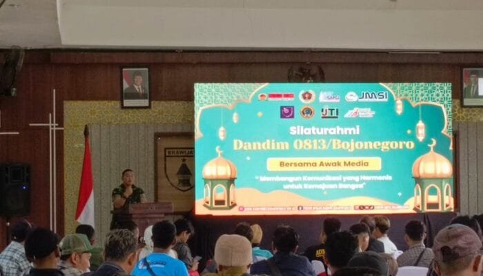 Kodim Bojonegoro Rangkul Media, Bahas Sinergi dan Revisi UU TNI