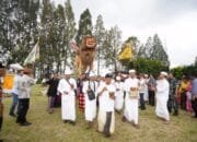Upacara Tawur Agung Menjelang Hari Raya Nyepi 1947 Saka di Kota Batu