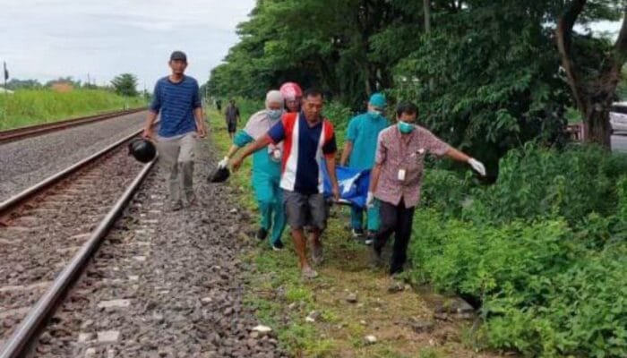 Penemuan Mayat Pria Terpotong di Rel Kereta Plosowahyu, Lamongan
