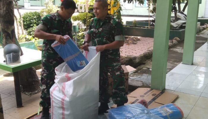 Kodim Lamongan Salurkan Bantuan Kemanusiaan untuk Korban Gempa Bumi di Myanmar