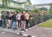 Kasdim Pimpin Apel Pemberangkatan Cuti Gelombang Pertama dan Kedua di Kodim Lamongan