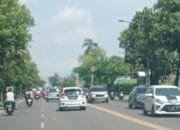 Peningkatan Volume Kendaraan di Jalan Nasional Lamongan H+4