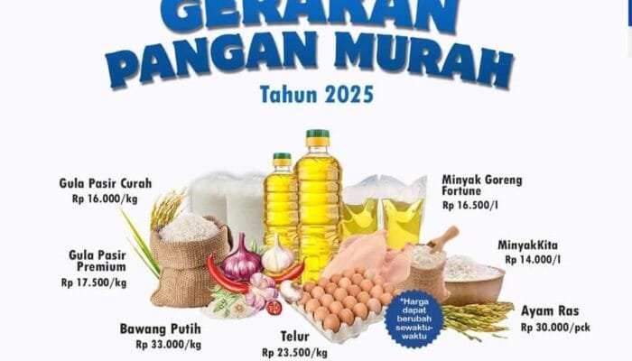 Pemkab Bojonegoro Gelar Gerakan Pangan Murah di Halaman Kecamatan Ngasem