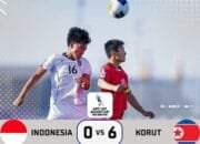 Indonesia U-17 Tersingkir dari Piala Asia 2025 Usai Dibekuk Korea Utara 0-6