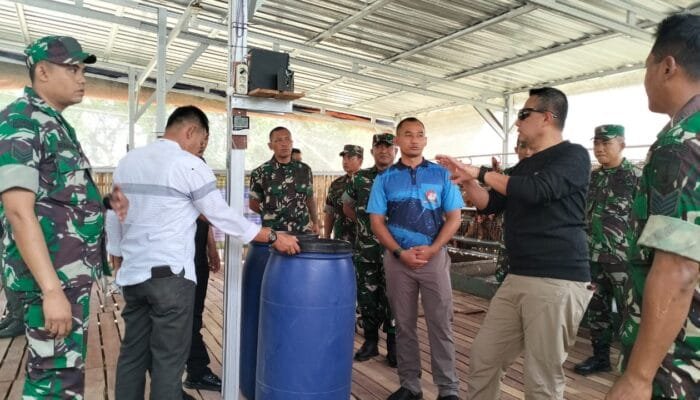 Kasdam V Brawijaya Kunjungi Kampung Pandu Jotosanur, Apresiasi Program Pertanian Terpadu Kodim Lamongan